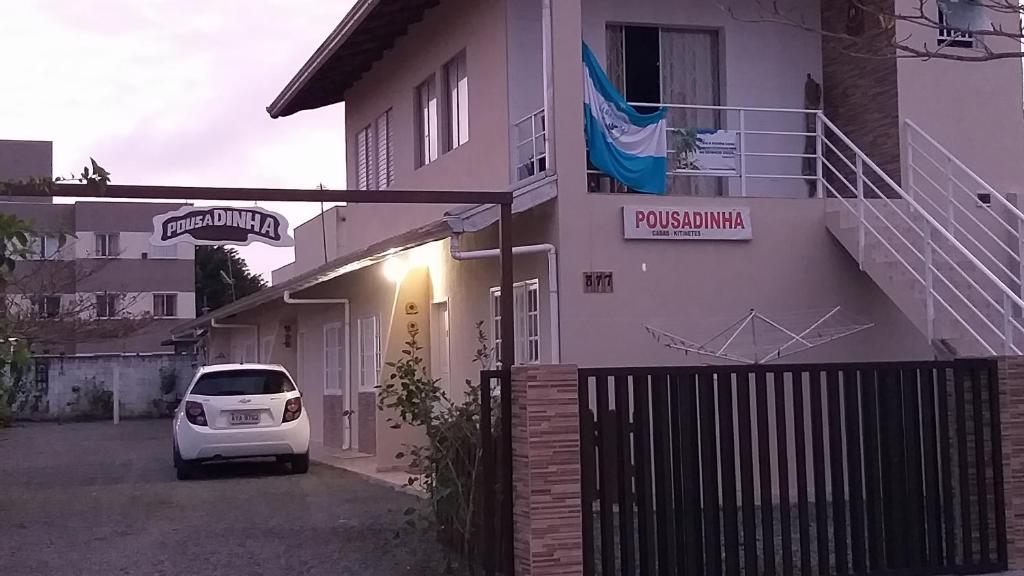 Bygningen som pensionatet ligger i