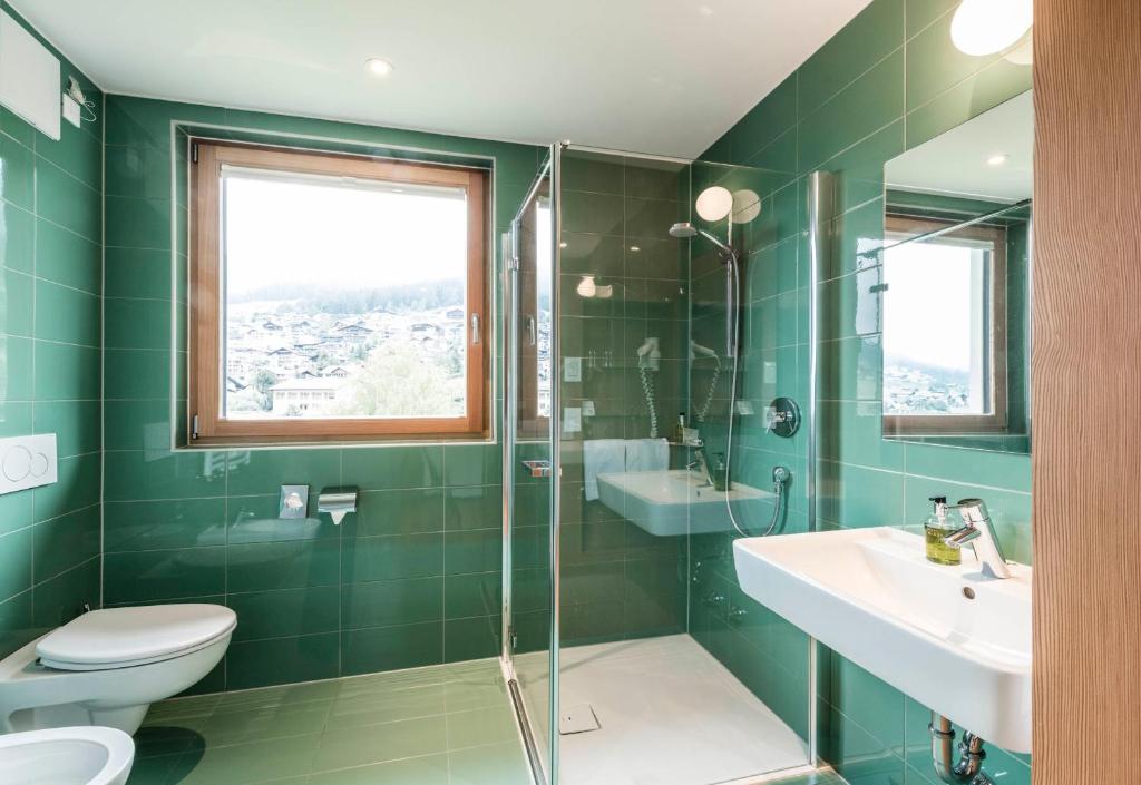 Koupelna v ubytování B&B Villa Angelino