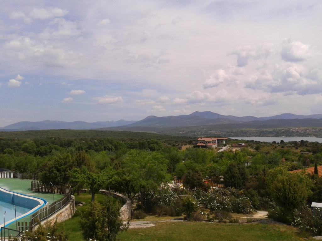Paisaje cerca de este camping