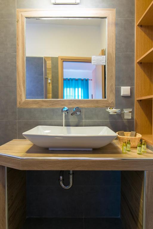 Koupelna v ubytování Edem Hotel