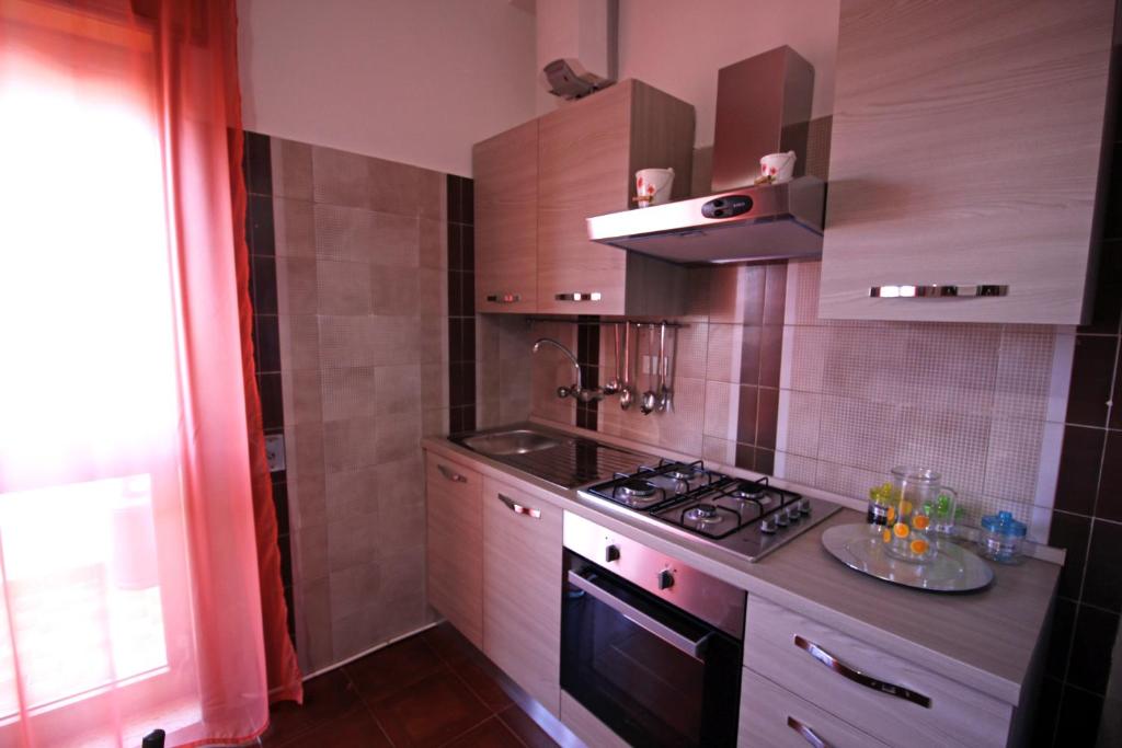 Kuchnia lub aneks kuchenny w obiekcie Casa Vacanza Valle della Cupa