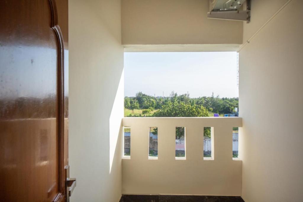Balkón nebo terasa v ubytování BAY INN
