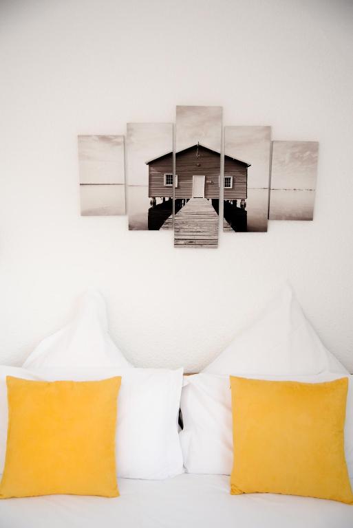 Postel nebo postele na pokoji v ubytování Hôtel Deybach