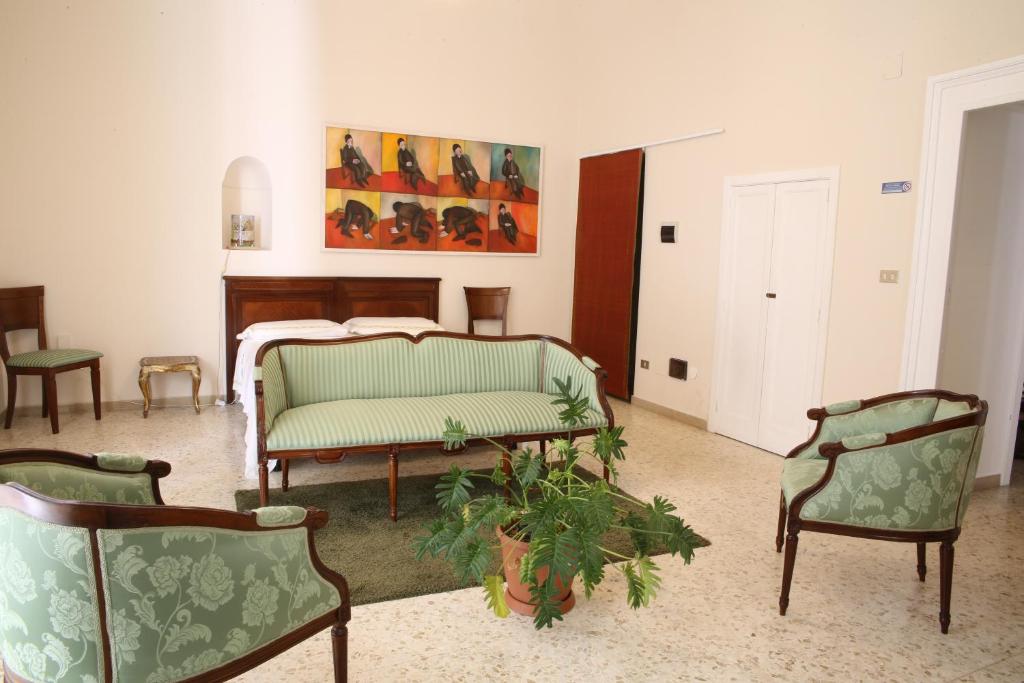 Posedenie v ubytovaní Casa Catalano