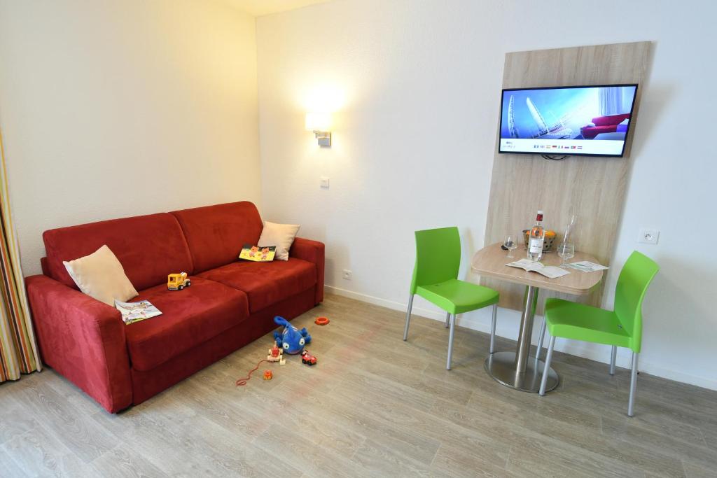 Appart-Hôtel Mer & Golf City Bordeaux Bassins à flot - Resim 39