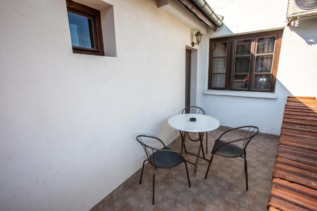Balkón nebo terasa v ubytování Oazis Family Hotel
