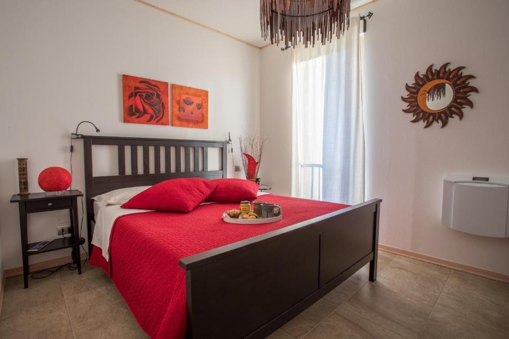 Postel nebo postele na pokoji v ubytování Bio B&B Vivere la Vita
