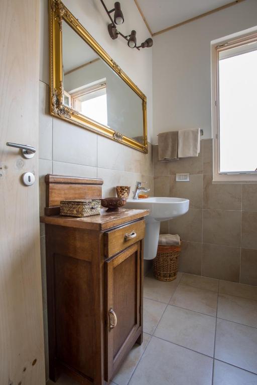 Koupelna v ubytování Bio B&B Vivere la Vita