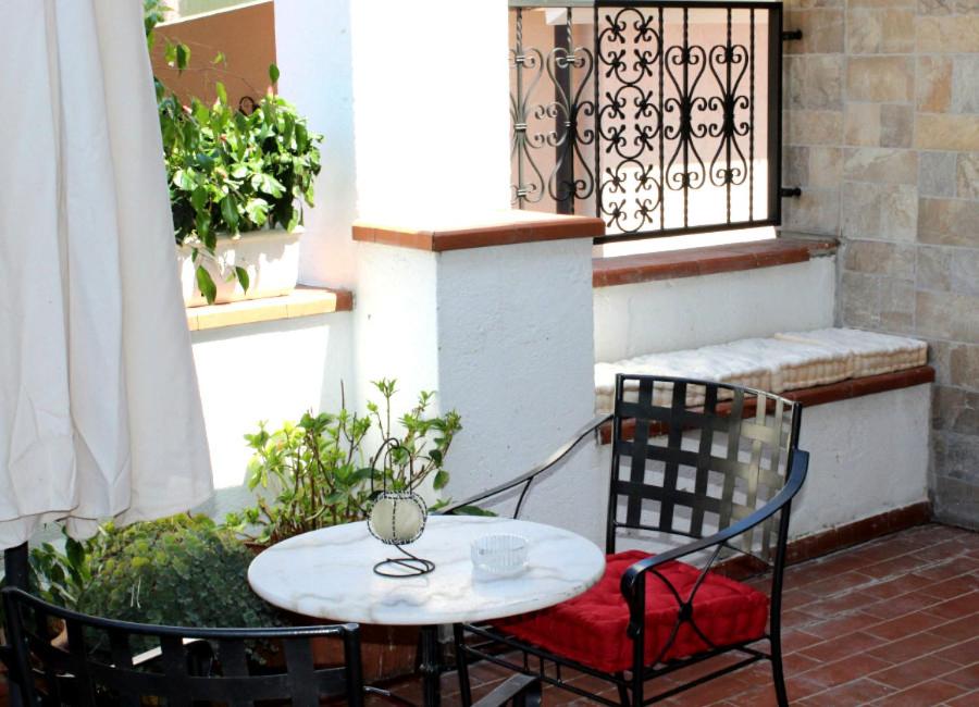 Balkón nebo terasa v ubytování B&B Via Roma