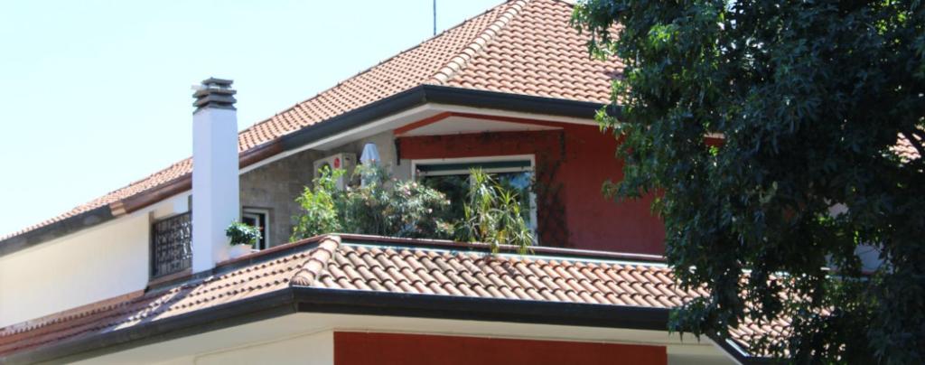 Budova, kde se bed and breakfast nachází