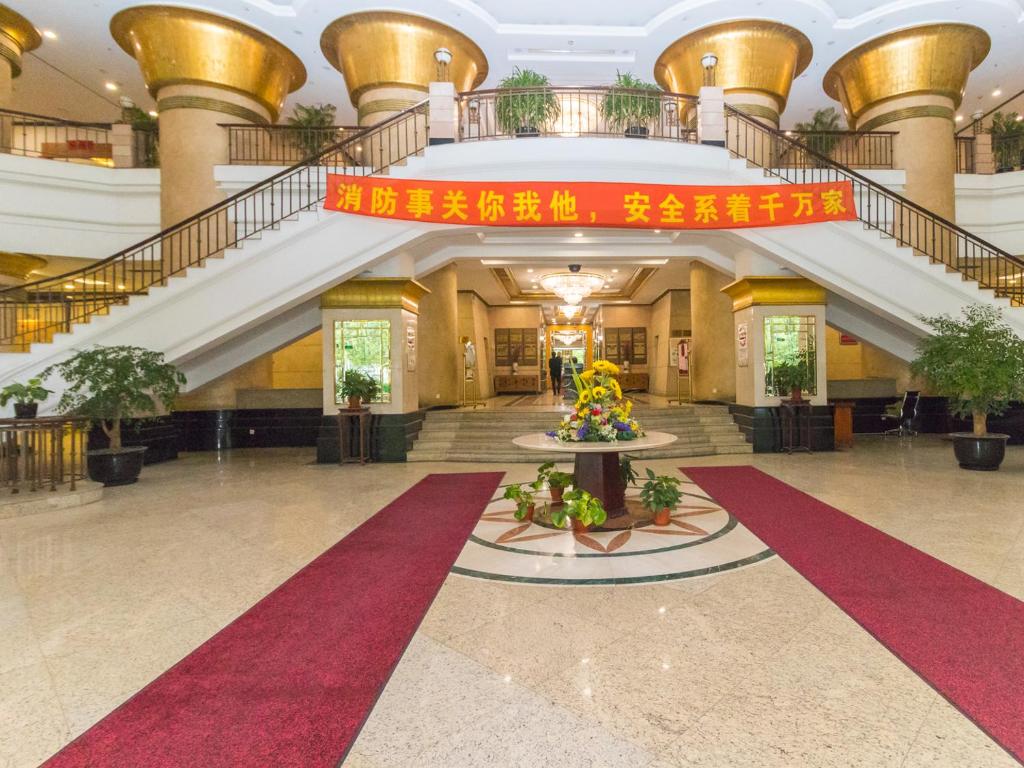 Vstupní hala nebo recepce v ubytování iNestin Shanghai Apt Lujiazui