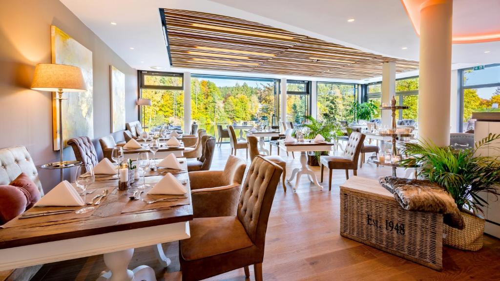 Posezení v ubytování Romantischer Winkel RoLigio & Wellness Resort