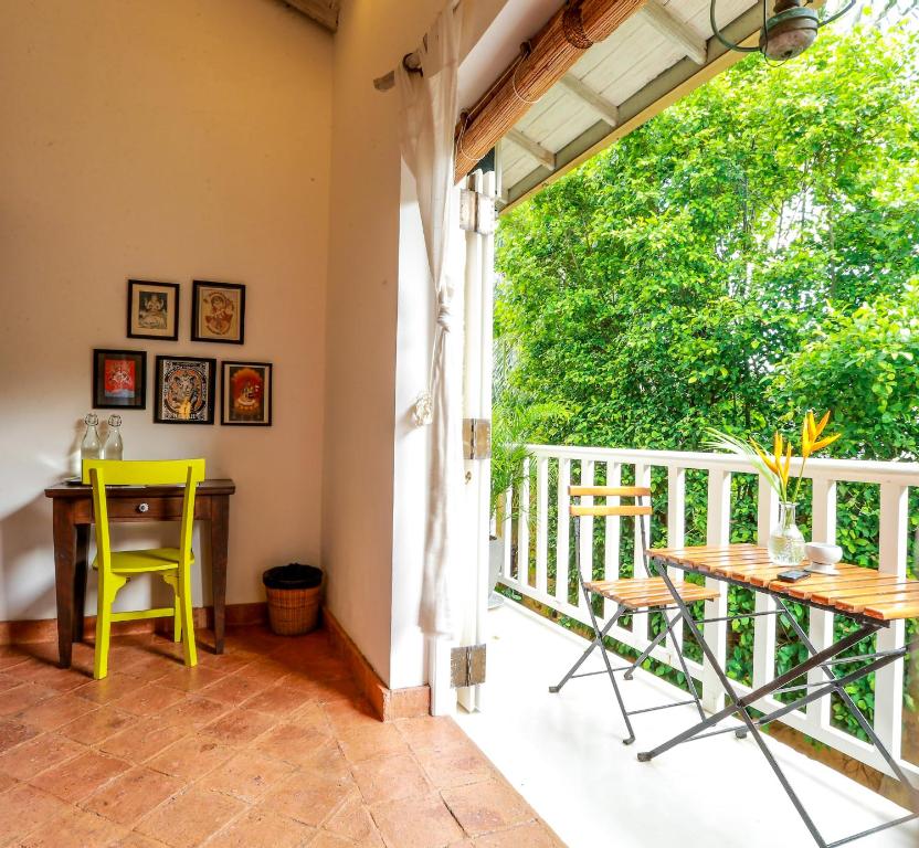 Balkón nebo terasa v ubytování Mango House - Galle Fort