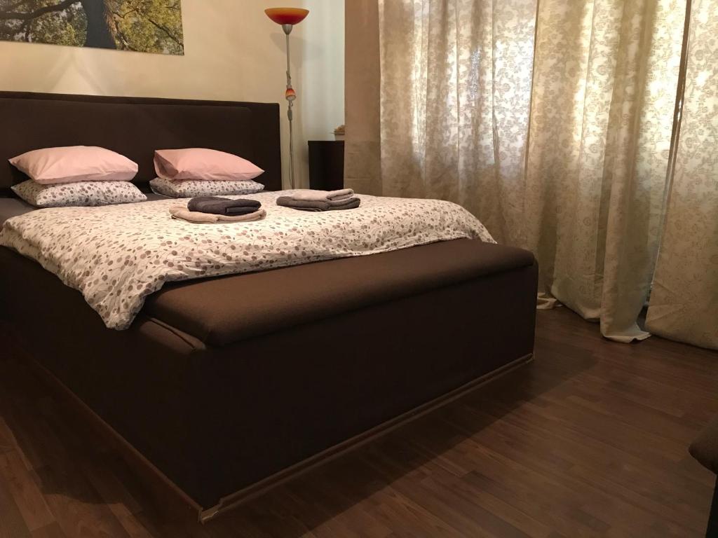 Postel nebo postele na pokoji v ubytování Apartmán Stursovka