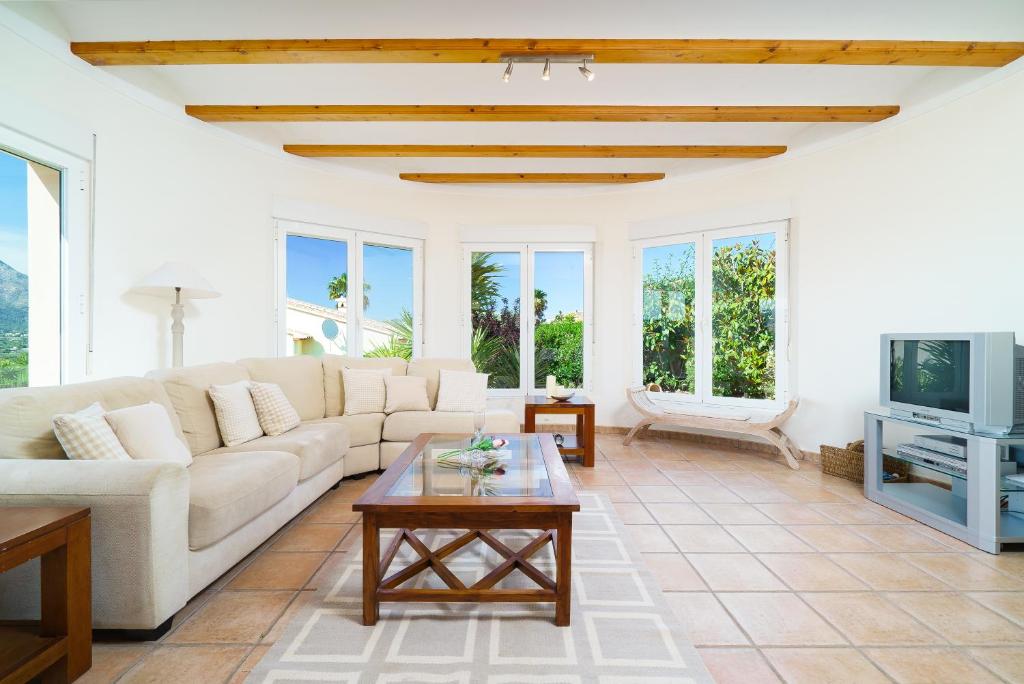 A seating area at Casa Rio