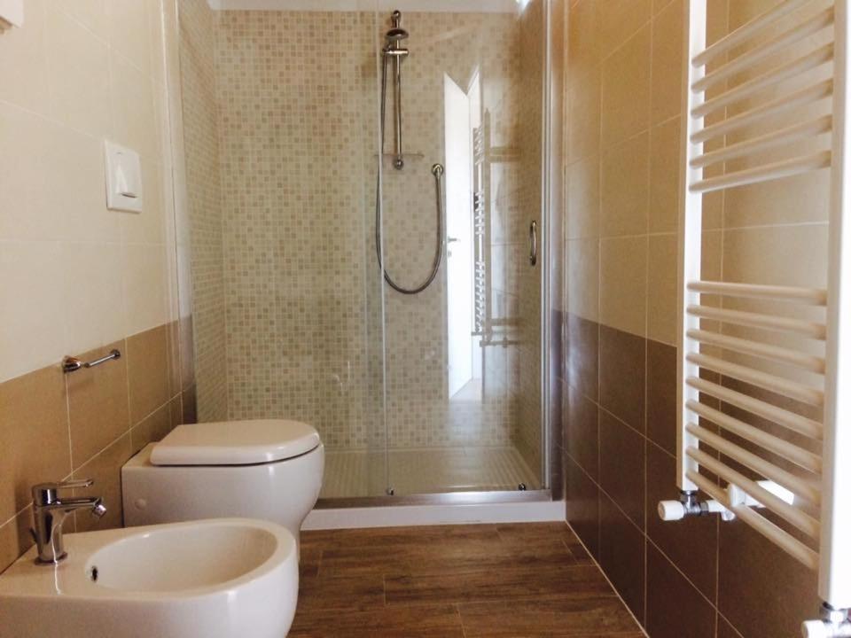 Koupelna v ubytování B&B Le Cinque Cime