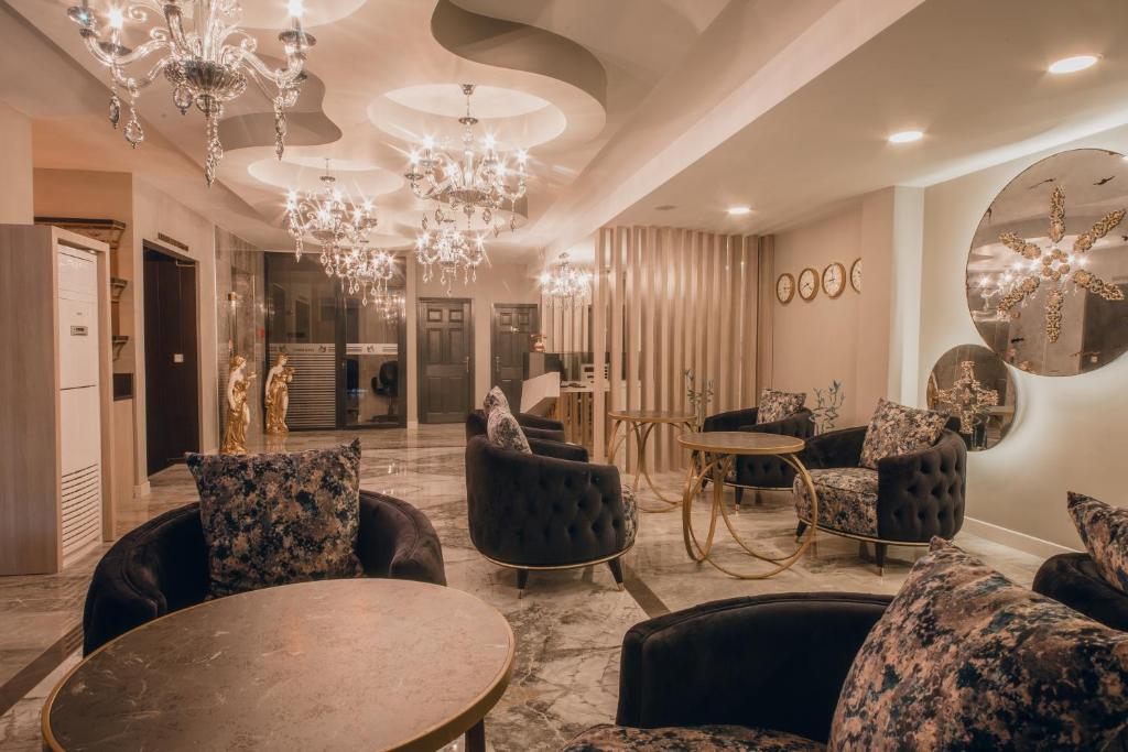 Posezení v ubytování Edrin Gözde Hotel