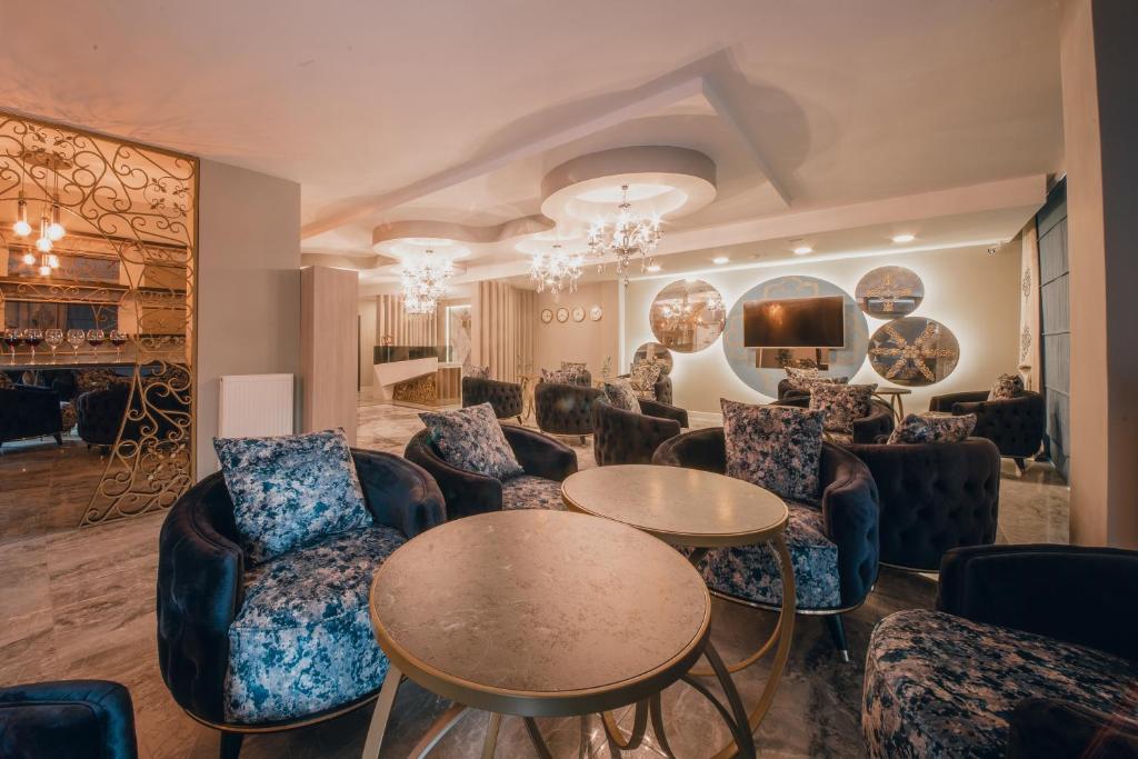 Posezení v ubytování Edrin Gözde Hotel
