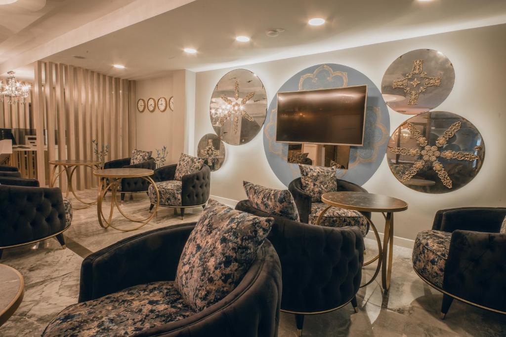 Posezení v ubytování Edrin Gözde Hotel