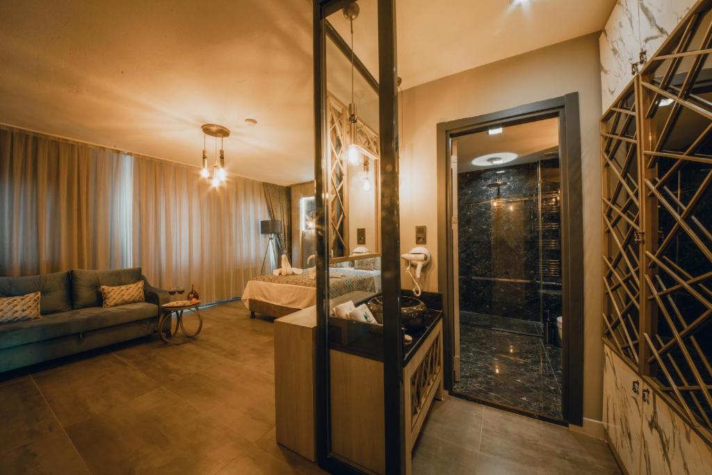 Posezení v ubytování Edrin Gözde Hotel