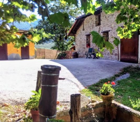 Zahrada ubytování Casa rural Abatetxe