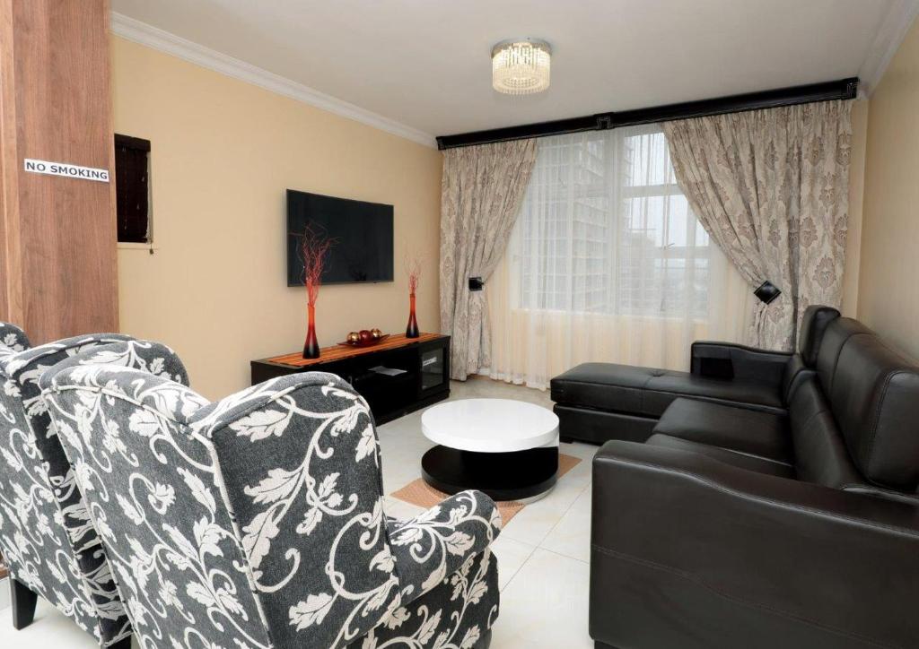 Зона вітальні в Durban Suites at Oceanic