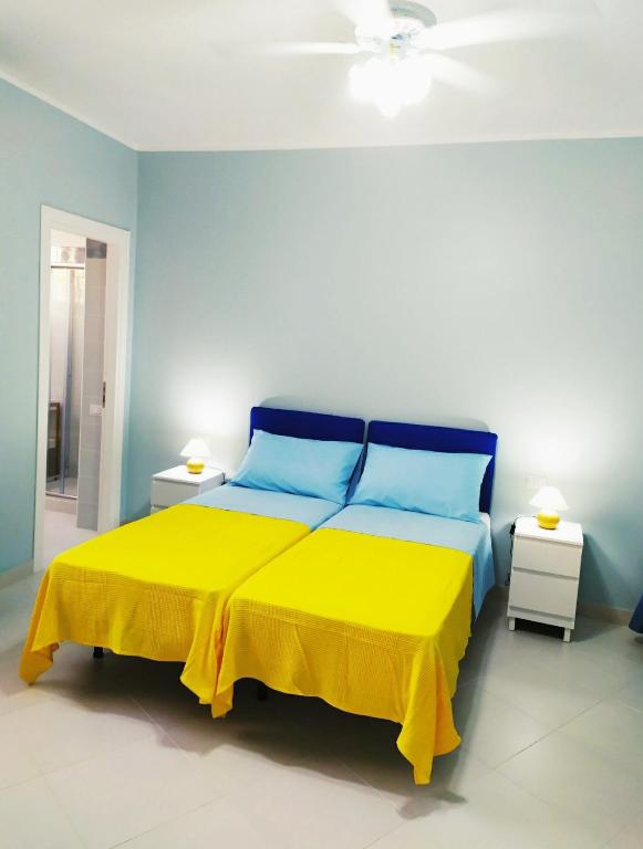 Postel nebo postele na pokoji v ubytování Hello B&B