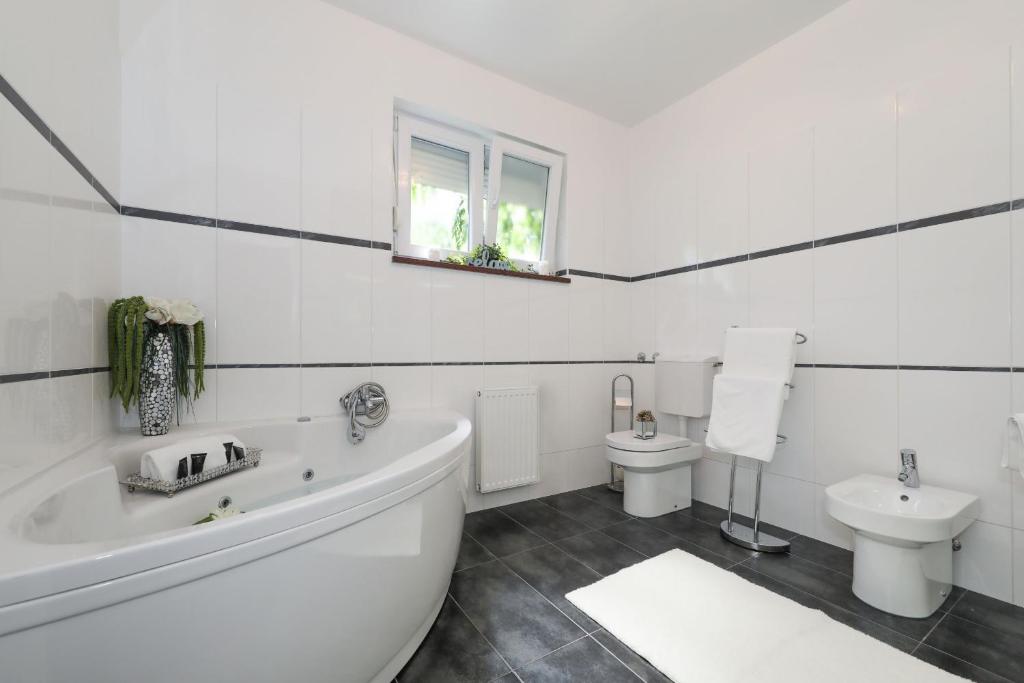 Koupelna v ubytování Villa Bella ZadarVillas