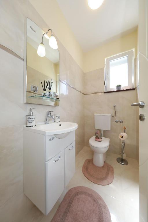 Koupelna v ubytování Villa Bella ZadarVillas