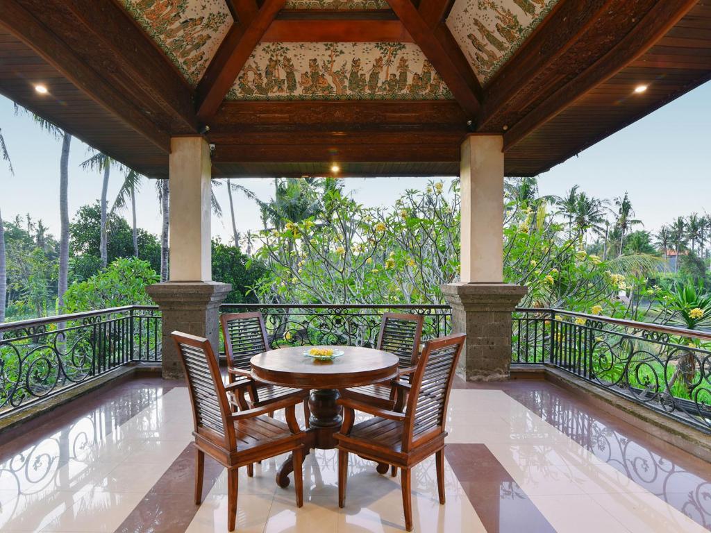 Balkón nebo terasa v ubytování Starloka Saba Bali Hotel