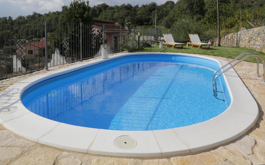 Bazén v ubytovaní CASA AZZURRA alebo v jeho blízkosti