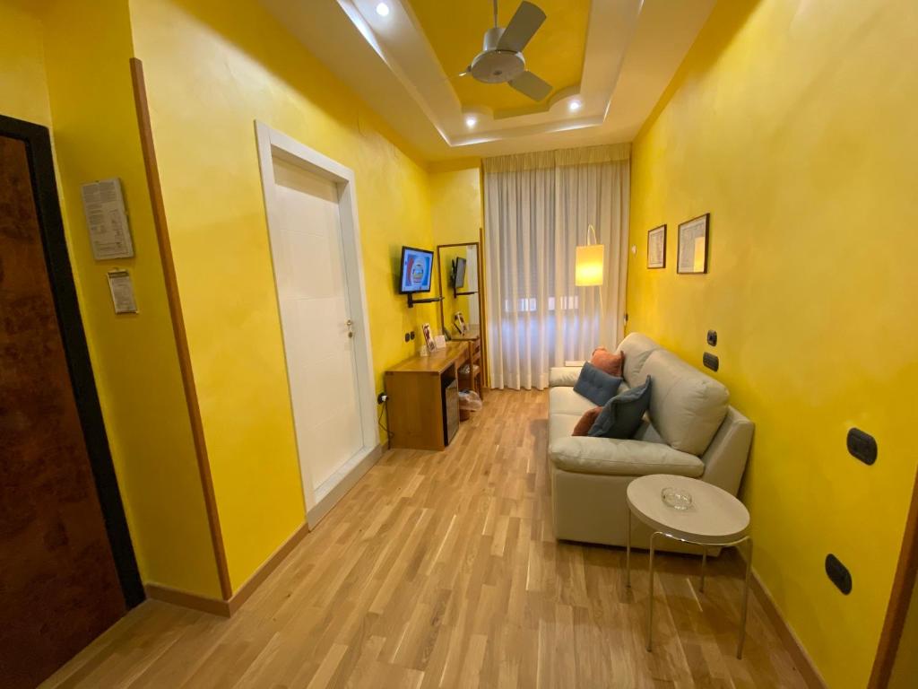 TV a/nebo společenská místnost v ubytování Hotel Cicolella