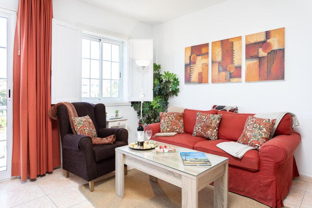 Posezení v ubytování Vivienda vacacional La Laguna Deluxe 9