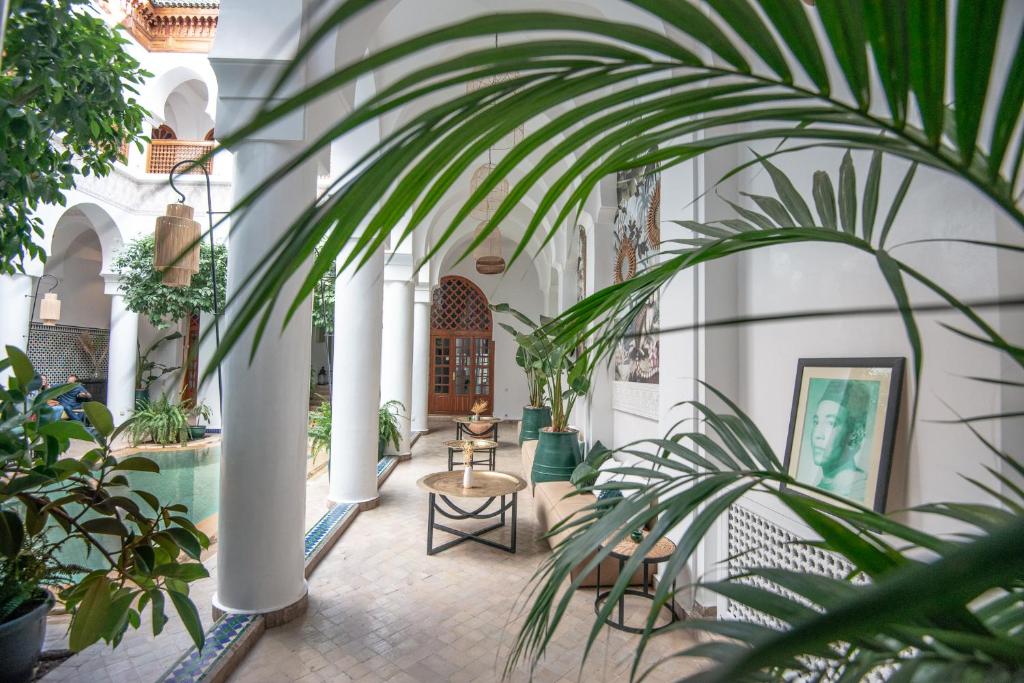 Ein Garten an der Unterkunft Riad Palais Calipau