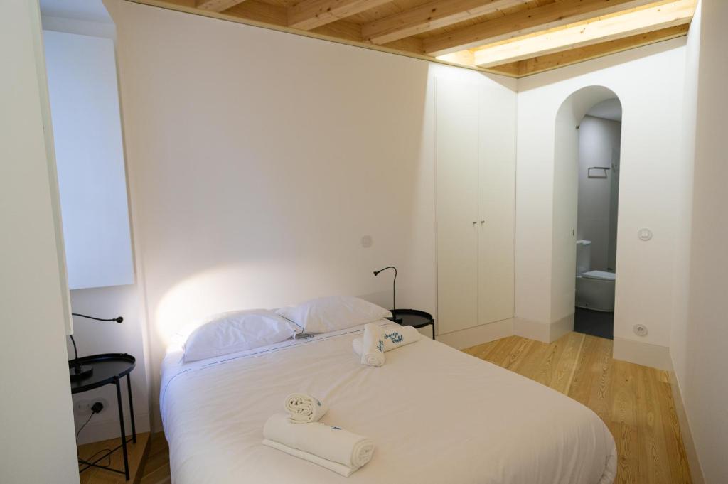 Postel nebo postele na pokoji v ubytování Change The World Hostels - Coimbra - Almedina