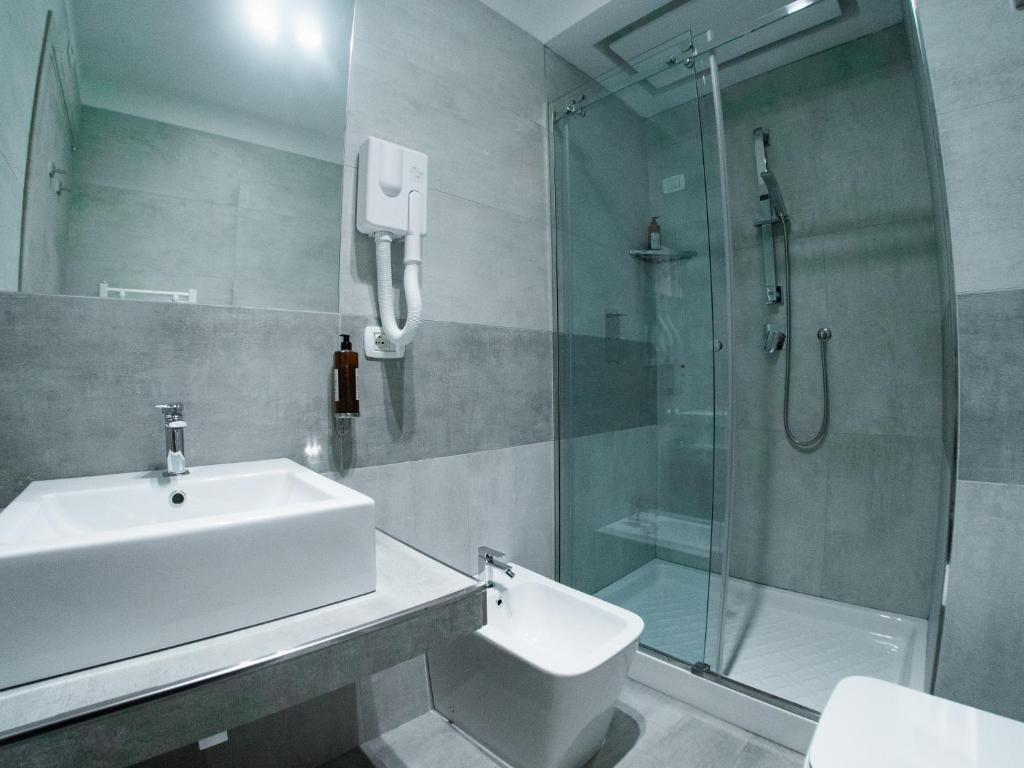 Koupelna v ubytování Prestige Rooms Chiaia