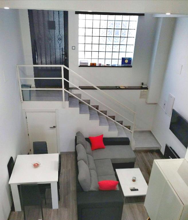 Posezení v ubytování Gredos Loft