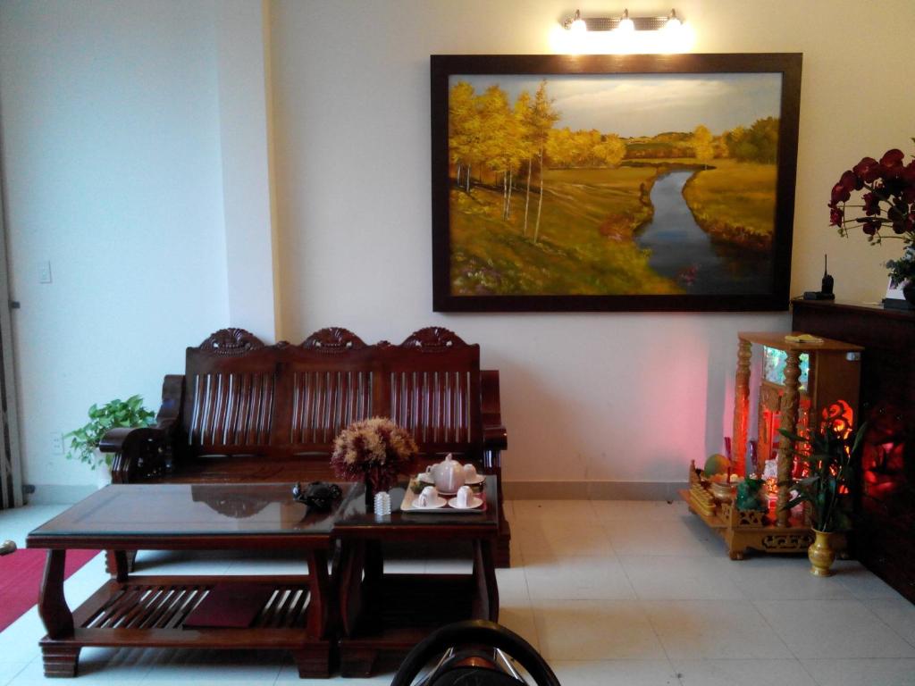 Posezení v ubytování Kara Beachside Guesthouse
