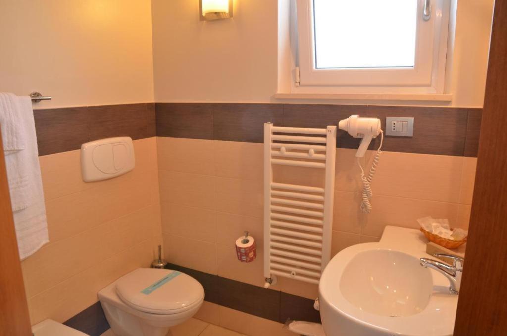 Koupelna v ubytování Hotel La Ninfea