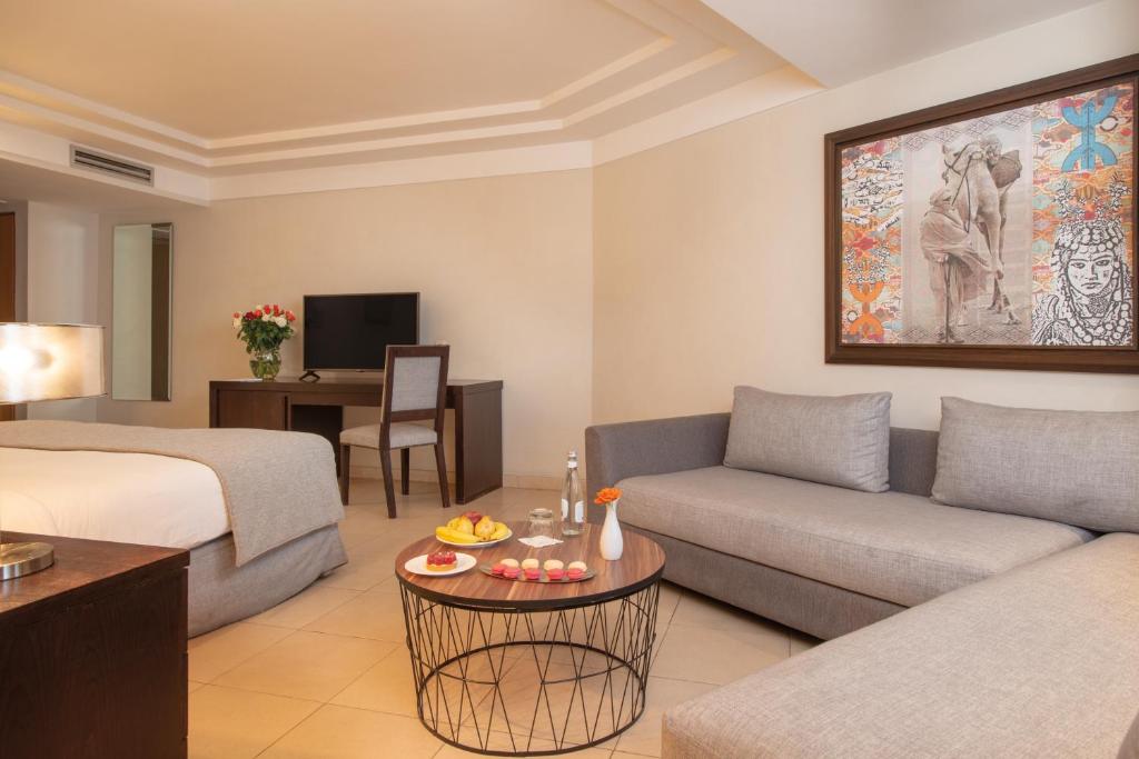 Posezení v ubytování Odyssee Park Hotel