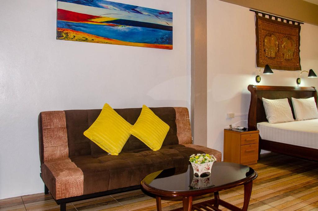 Postel nebo postele na pokoji v ubytování Allstar Guesthouse