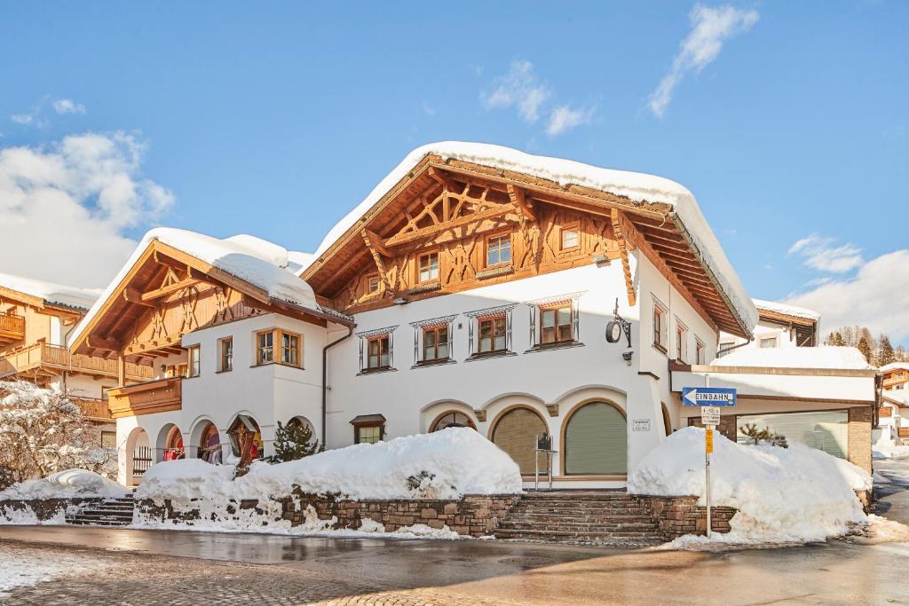 Haus Lenz v zimě