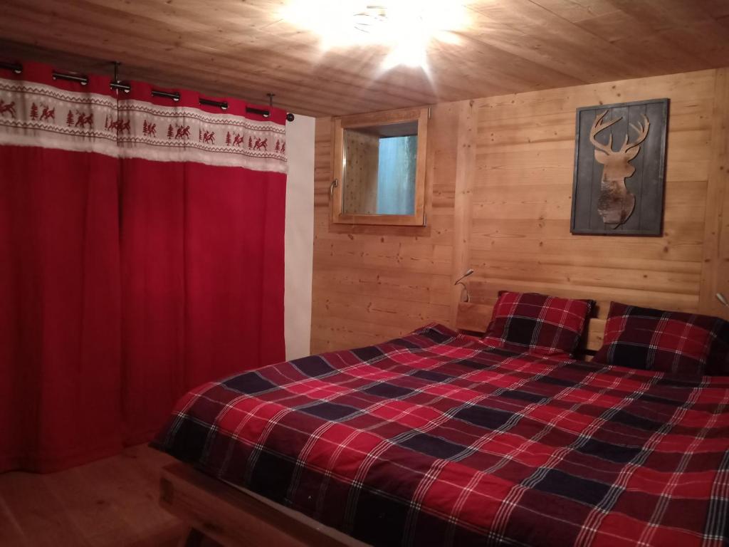 Postel nebo postele na pokoji v ubytování Hotel L'Etable