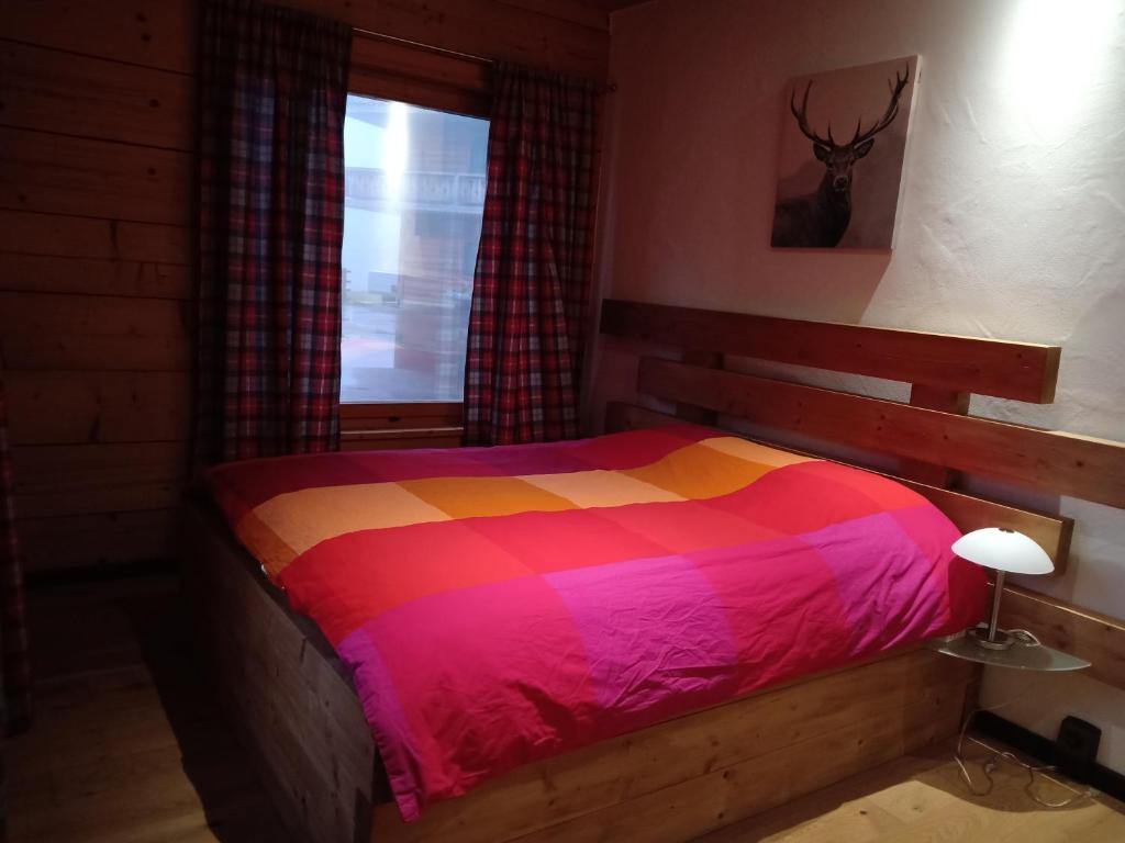 Postel nebo postele na pokoji v ubytování Hotel L'Etable