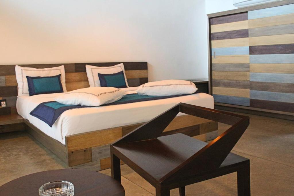 Postel nebo postele na pokoji v ubytování SWP Eco Lodge