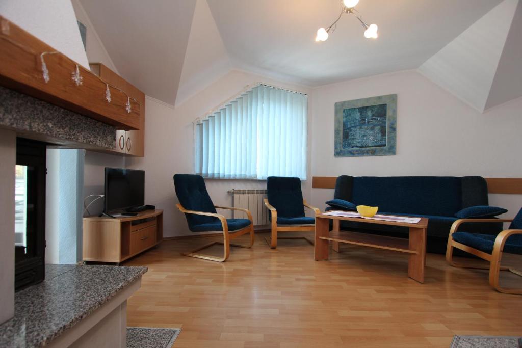 Posezení v ubytování Apartamenty Solar