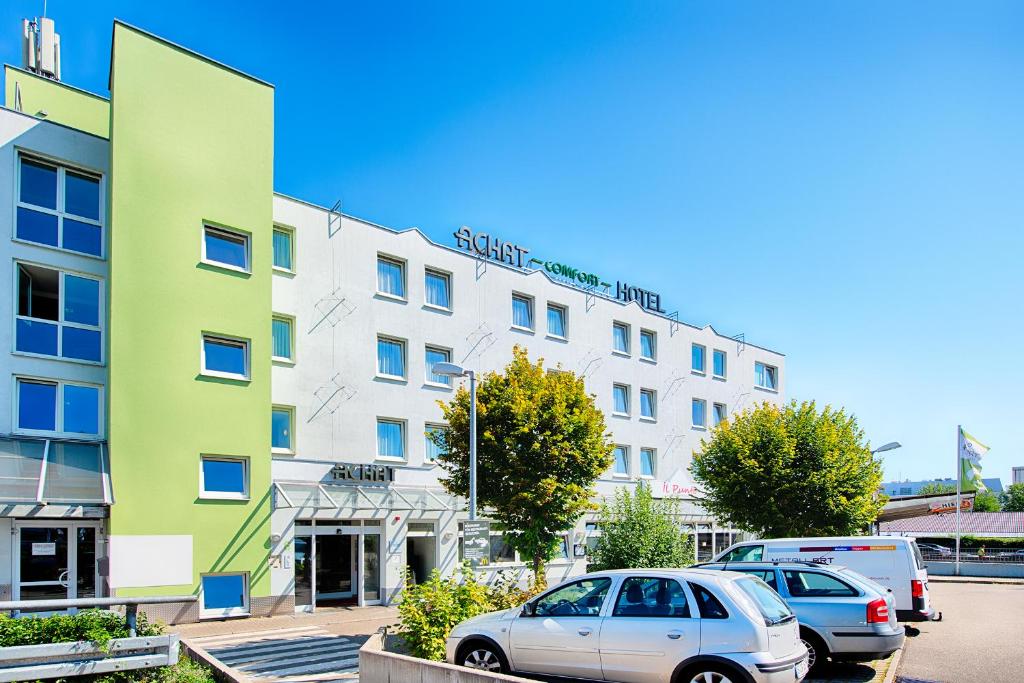 El edificio en el que está el hotel