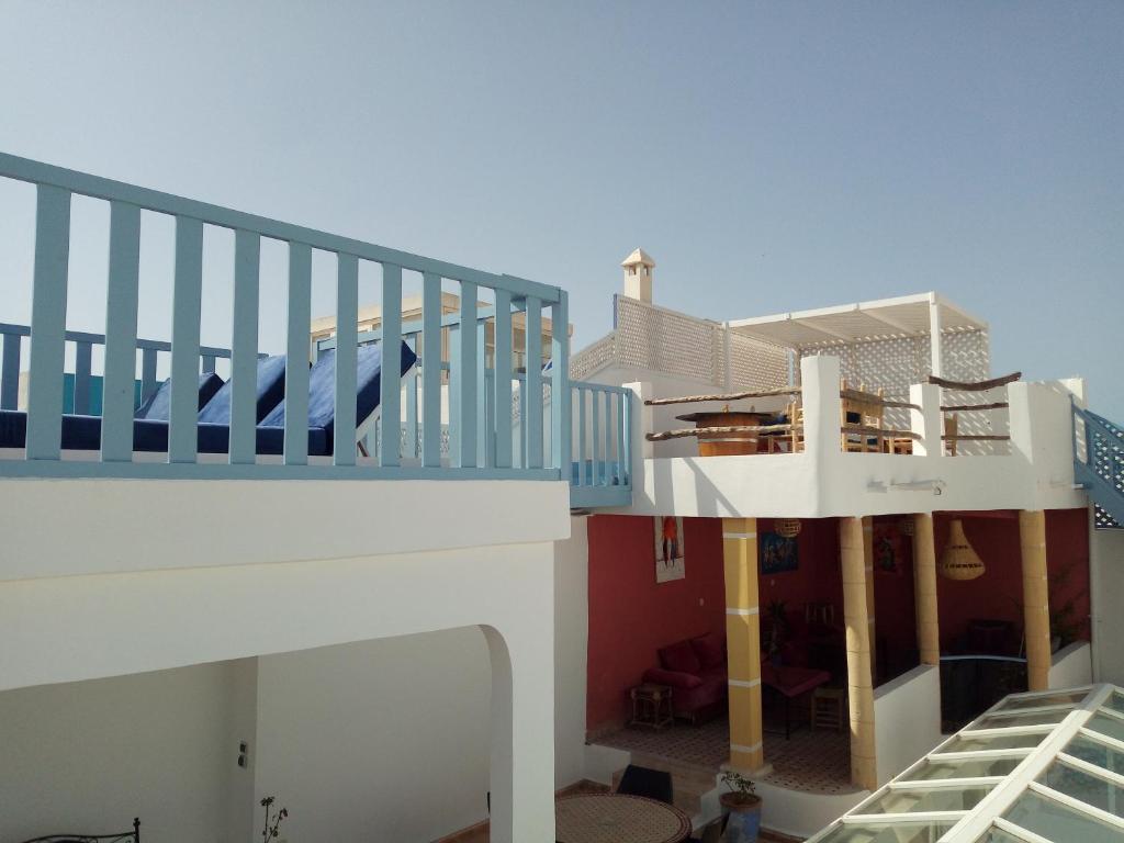 Balkón nebo terasa v ubytování Riad Etoile De Mogador