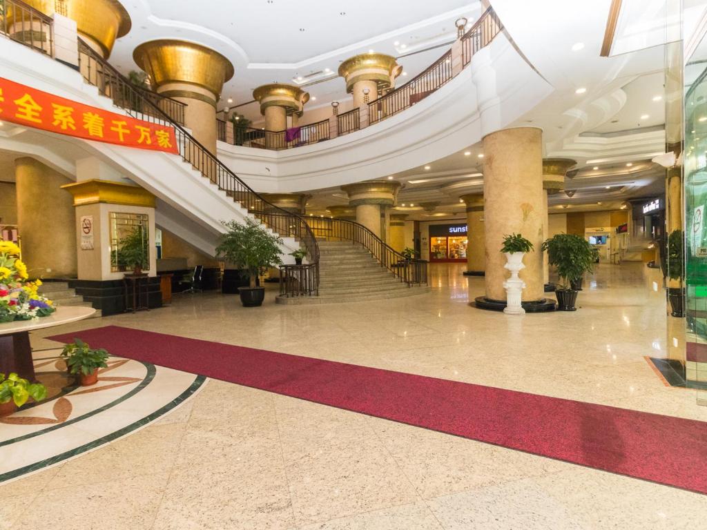 Vstupní hala nebo recepce v ubytování iNestin Shanghai Apt Lujiazui