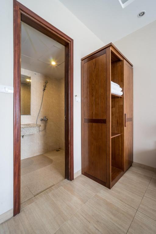 Koupelna v ubytování Ngan Ha Hotel Long Bien